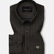 Destiny Beige Stripes Oxford Cotton Shirt - John Ellies