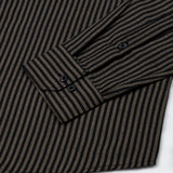 Destiny Beige Stripes Oxford Cotton Shirt - John Ellies