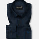 Destiny Blue Stripes Oxford Cotton Shirt - John Ellies
