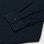 Destiny Blue Stripes Oxford Cotton Shirt - John Ellies