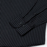 Destiny Grey Stripes Oxford Cotton Shirt - John Ellies