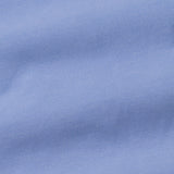 Raven Blue White Cuff Collar Oxford Cotton Shirt