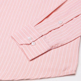 Seashel Orange Stripe Button Down Oxford Cotton Shirt