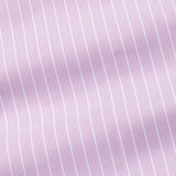 Seashel Pink Stripe Button Down Oxford Cotton Shirt