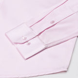 Wilson Light Pink Plain Satin Shirt
