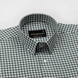 Prascot Green Check Oxford Cotton Shirt