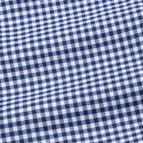 Prascot Navy Blue Check Oxford Cotton Shirt