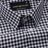 Prascot Black Check Oxford Cotton Shirt