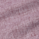 Parcore Maroon Check Button Down Linen Cotton Shirt - John Ellies