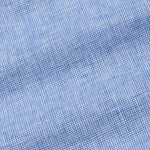 Parcore Blue Check Button Down Linen Cotton Shirt - John Ellies