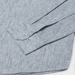 Parcore Green Stripe Button Down Linen Cotton Shirt - John Ellies