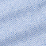 Parcore Blue Stripe Button Down Linen Cotton Shirt - John Ellies