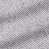 Parcore Brown Stripe Button Down Linen Cotton Shirt - John Ellies