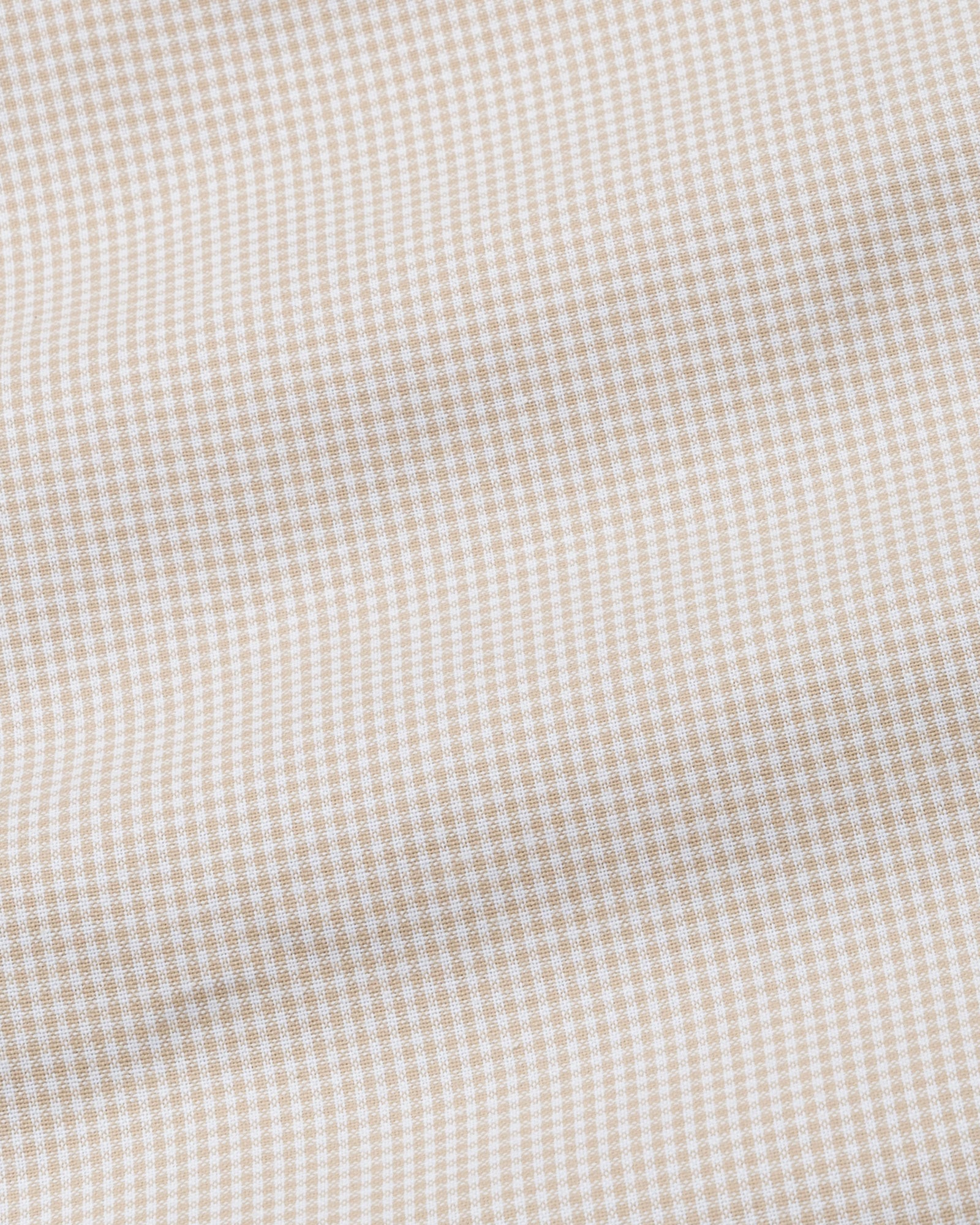 Claret Brown Check Button Down Oxford Cotton Shirt - John Ellies