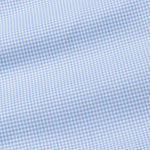 Claret Sky Blue Check Button Down Oxford Cotton Shirt - John Ellies