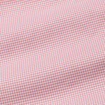 Claret Salmon Pink Check Button Down Oxford Cotton Shirt - John Ellies