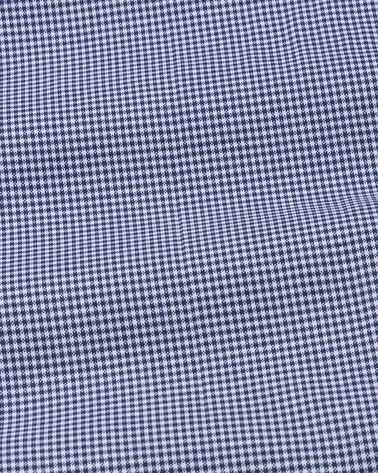 Claret Navy Blue Check Button Down Oxford Cotton Shirt - John Ellies