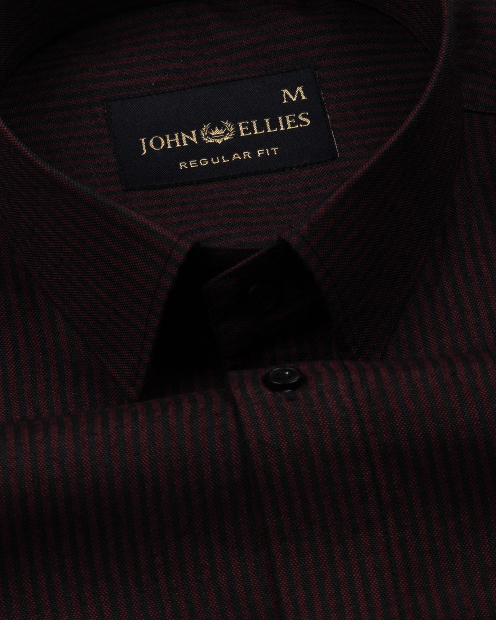 Wels Red Stripes Oxford Cotton Shirt - John Ellies