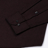 Wels Red Stripes Oxford Cotton Shirt - John Ellies