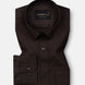 Wels Brown Stripes Oxford Cotton Shirt - John Ellies