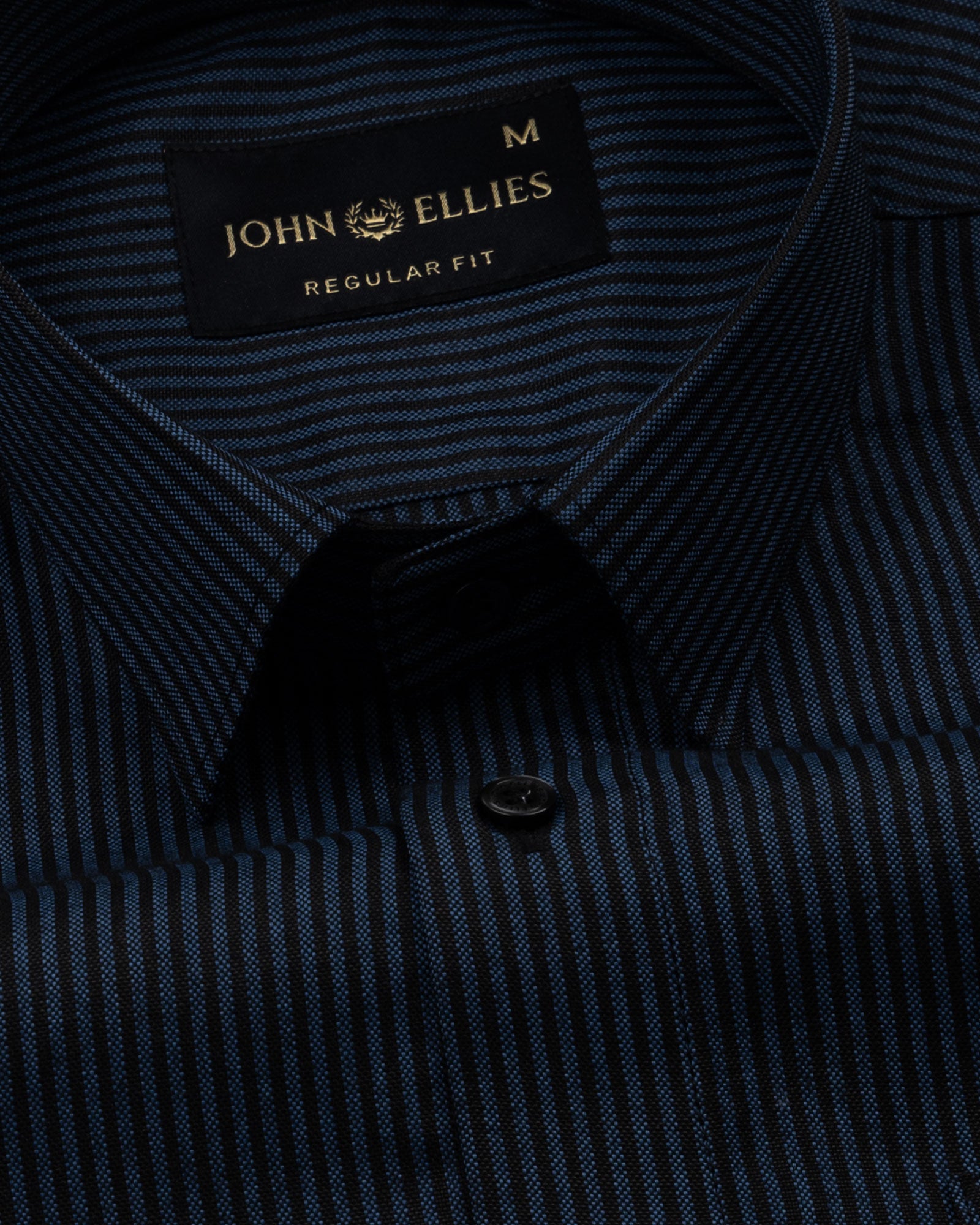 Wels Blue Stripes Oxford Cotton Shirt - John Ellies