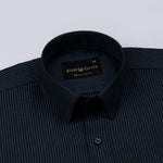 Wels Blue Stripes Oxford Cotton Shirt - John Ellies