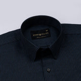 Wels Blue Stripes Oxford Cotton Shirt - John Ellies