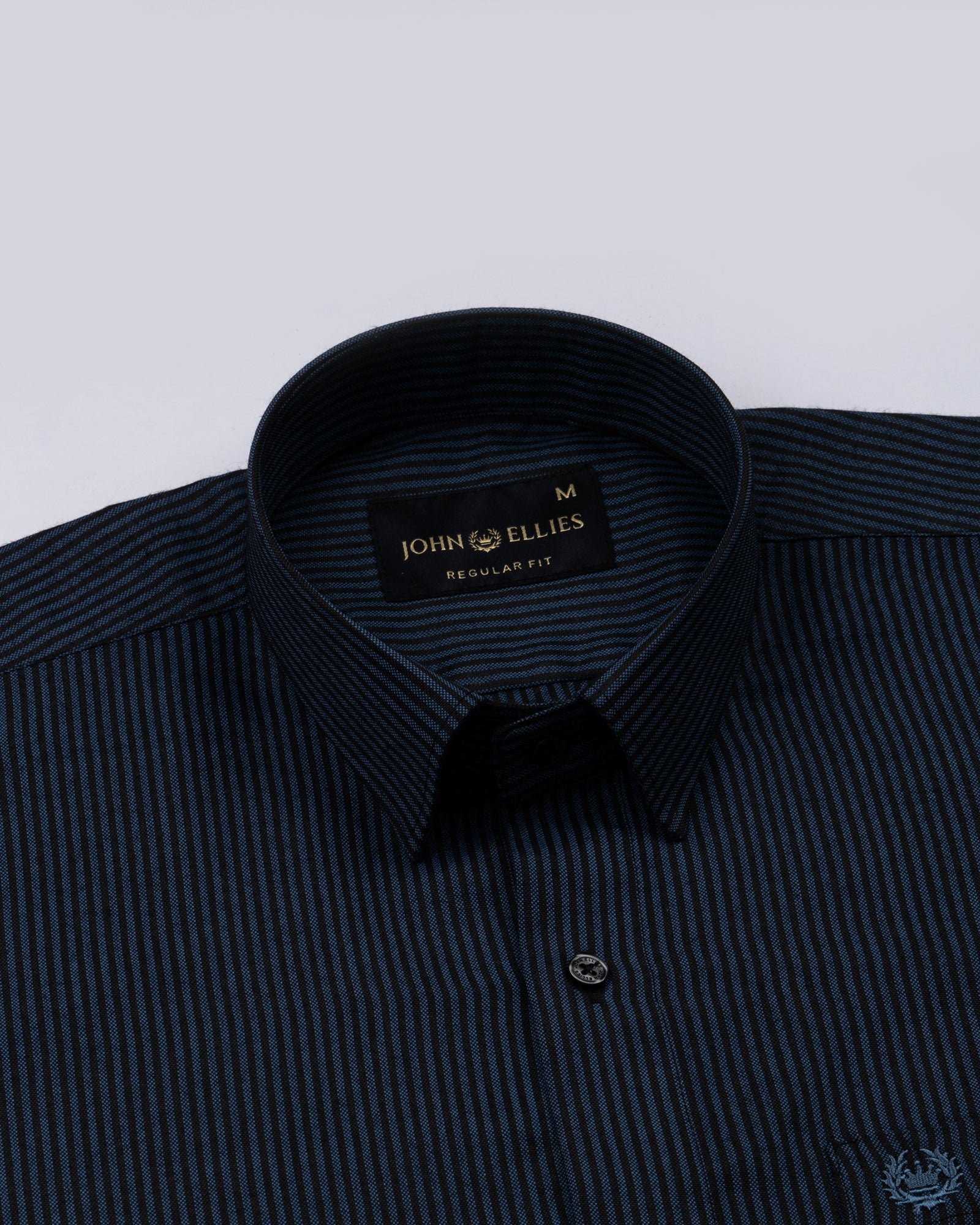Wels Blue Stripes Oxford Cotton Shirt - John Ellies