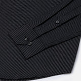 Wels Grey Stripes Oxford Cotton Shirt - John Ellies