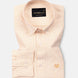 Zanrix Peach Stripe Button Down Oxford Cotton Shirt - John Ellies