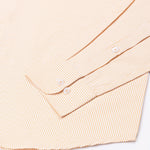 Zanrix Peach Stripe Button Down Oxford Cotton Shirt - John Ellies