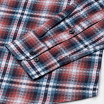 Venzia Red Check Textured Cotton Shirt - John Ellies