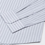 Venzia Silver Stripes Oxford Cotton Shirt - John Ellies