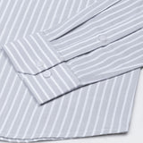 Venzia Silver Stripes Oxford Cotton Shirt - John Ellies