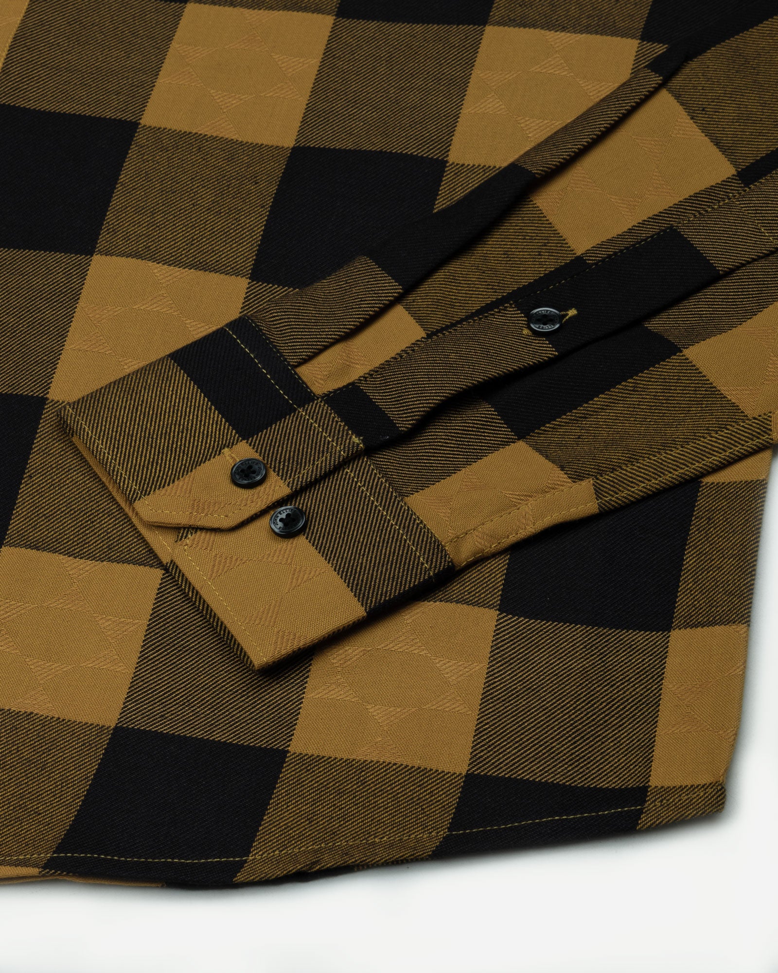 Venzia Yellow Check Cotton Shirt - John Ellies