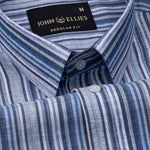 Venzia Grey And Red Check Cotton Shirt - John Ellies