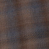 Venzia Brown Check Heavy Cotton Shirt - John Ellies
