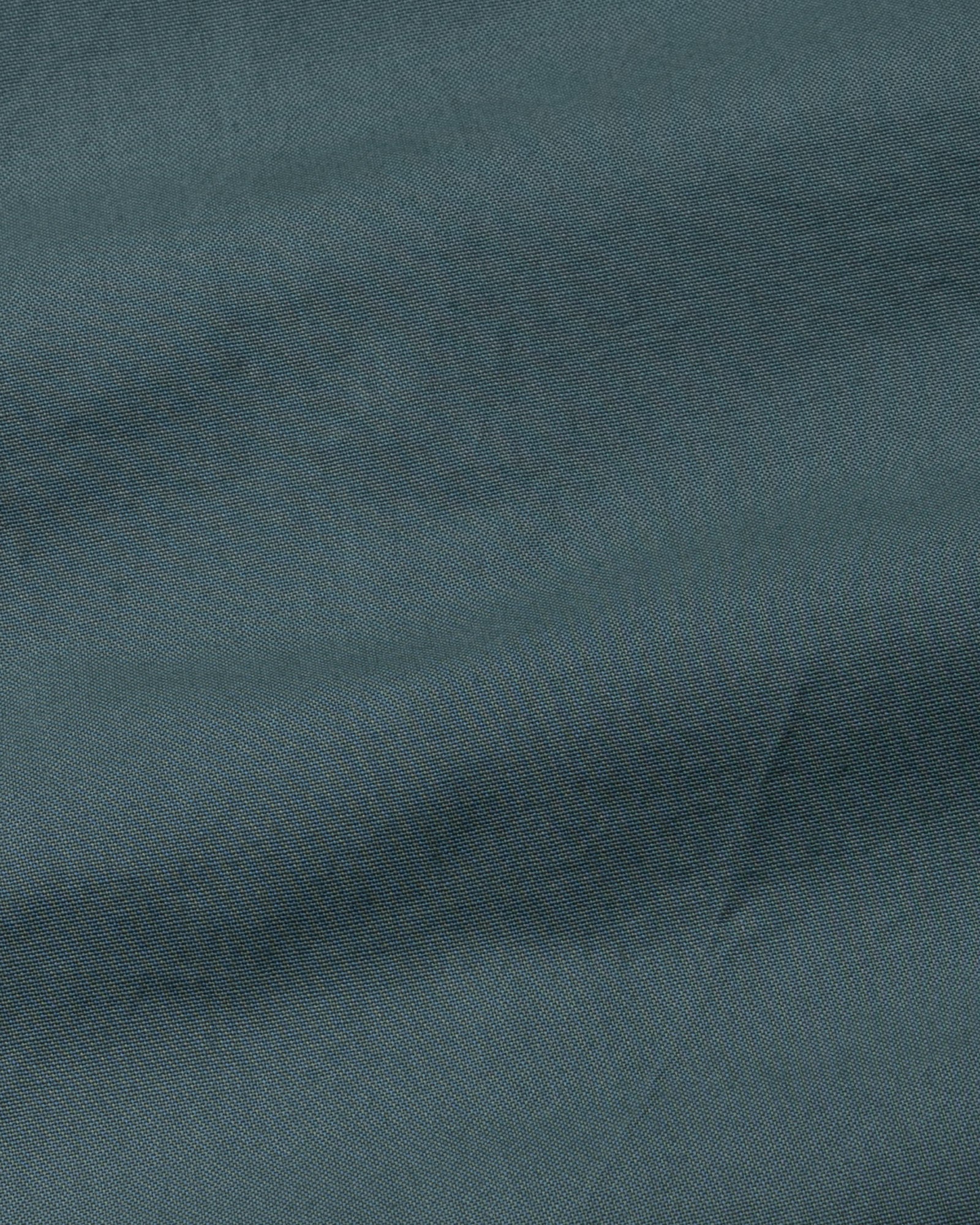 Ainsley Slate Teal Plain Button Down Cotton Shirt - John Ellies