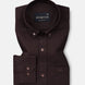 Ainsley Brown Plain Button Down Cotton Shirt - John Ellies