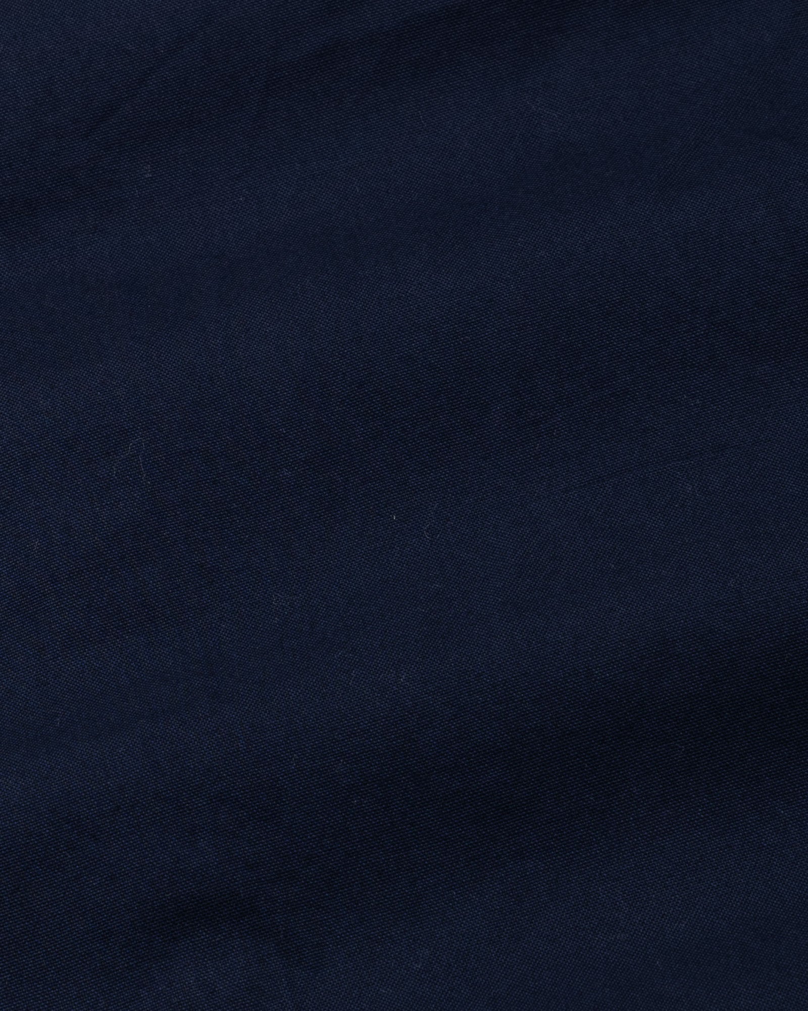 Ainsley Navy Blue Plain Button Down Cotton Shirt - John Ellies