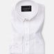 Ainsley White Plain Button Down Cotton Shirt - John Ellies