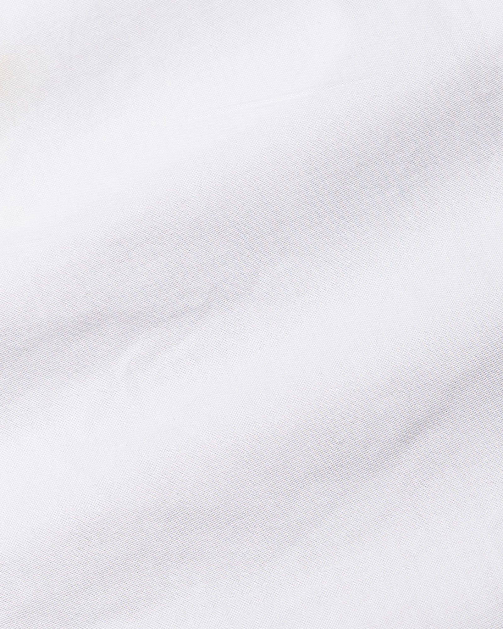 Ainsley White Plain Button Down Cotton Shirt - John Ellies