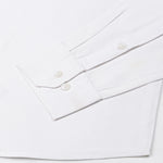 Ainsley White Plain Button Down Cotton Shirt - John Ellies