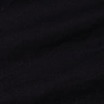 Ainsley Black Plain Button Down Cotton Shirt - John Ellies