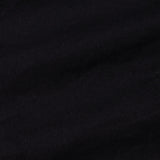 Ainsley Black Plain Button Down Cotton Shirt - John Ellies