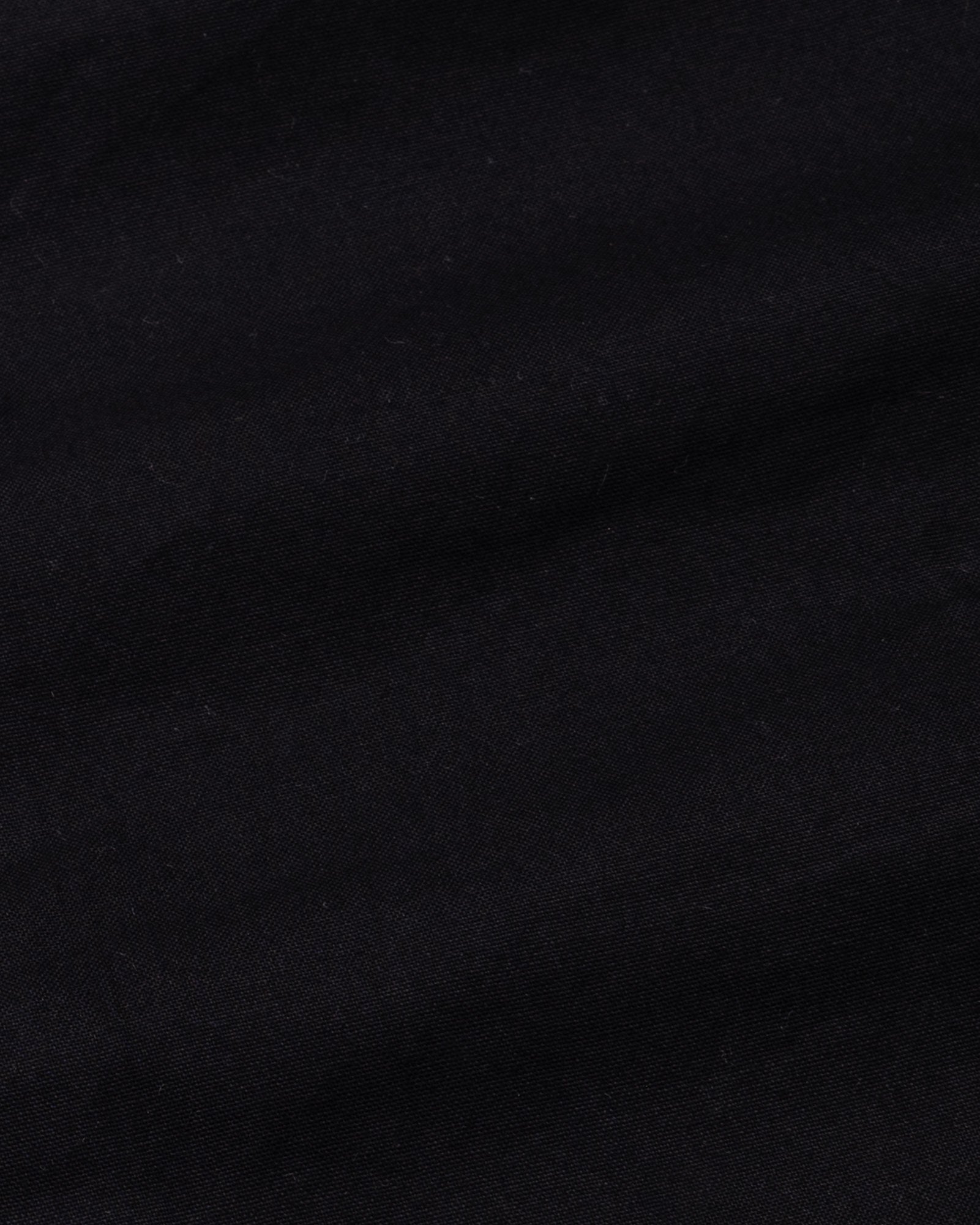 Ainsley Black Plain Button Down Cotton Shirt - John Ellies