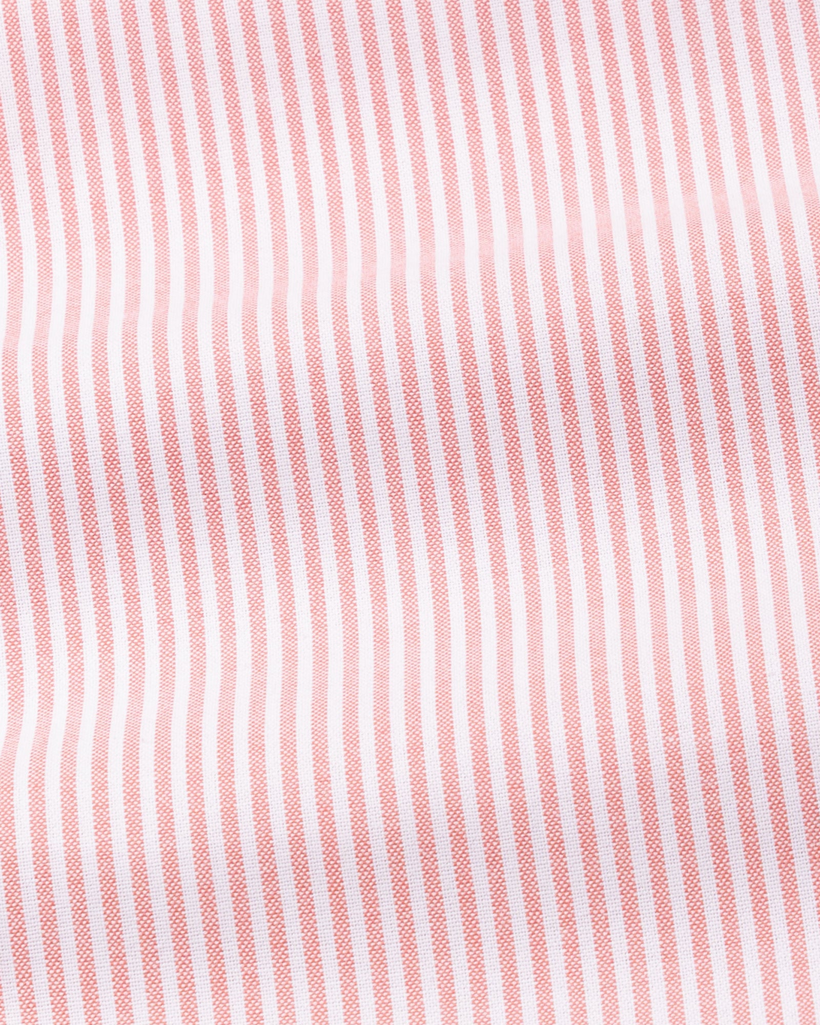 Wexford Orange Stripes Oxford Cotton Shirt - John Ellies