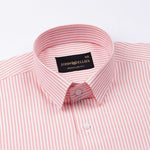 Wexford Orange Stripes Oxford Cotton Shirt - John Ellies