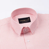 Wexford Orange Stripes Oxford Cotton Shirt - John Ellies