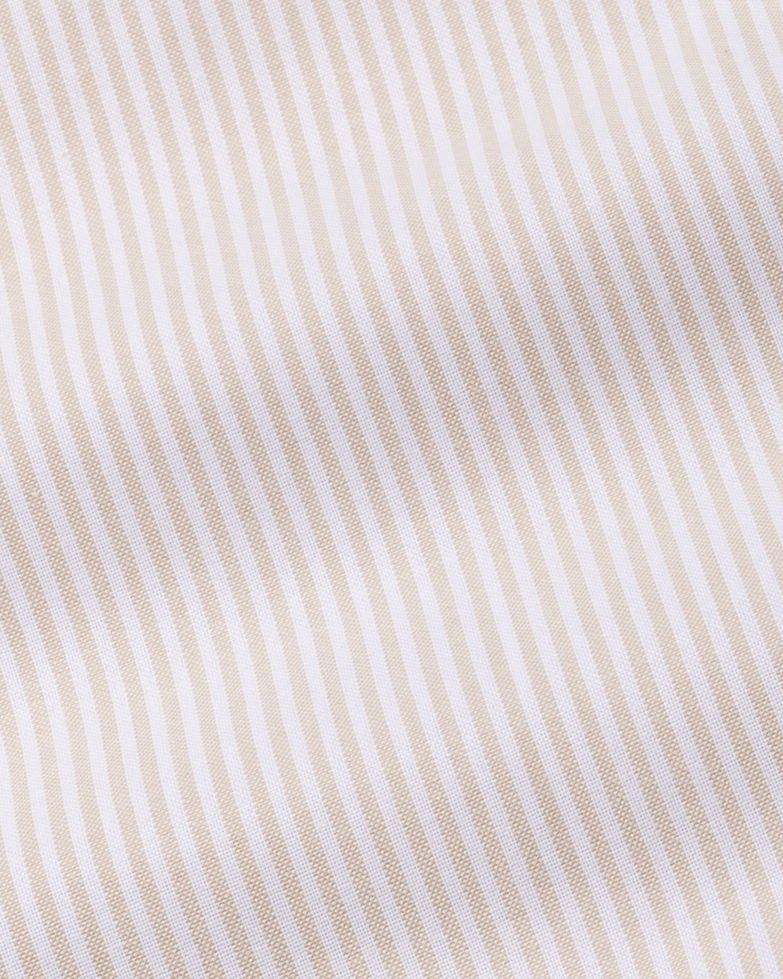 Wexford Cream Stripes Oxford Cotton Shirt - John Ellies